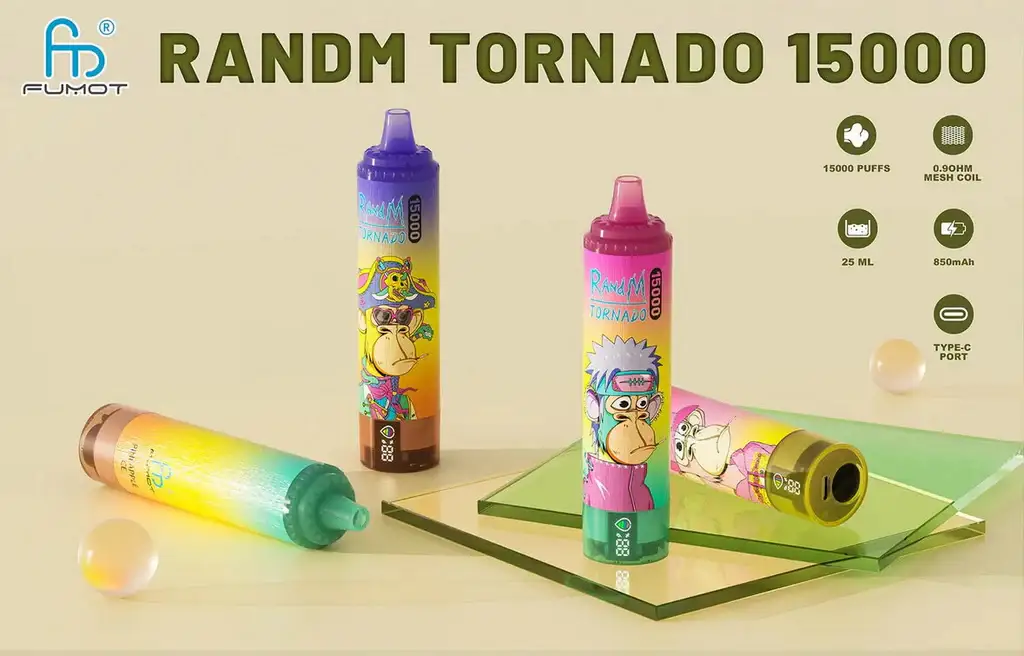 Fumot Tornado 15000 Puffs Disposable Vape