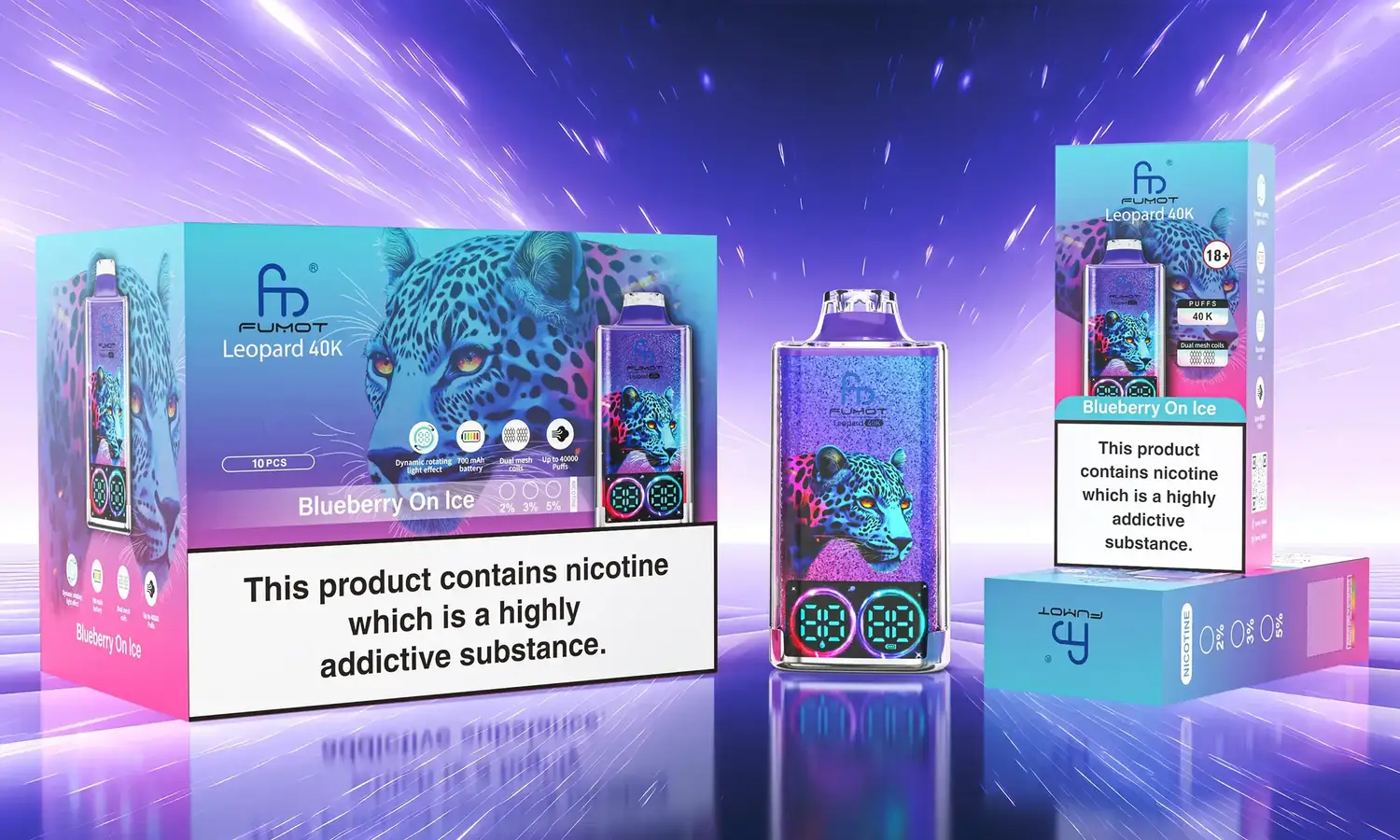 Fumot Vape 40000 Puffs - Seitenansicht
